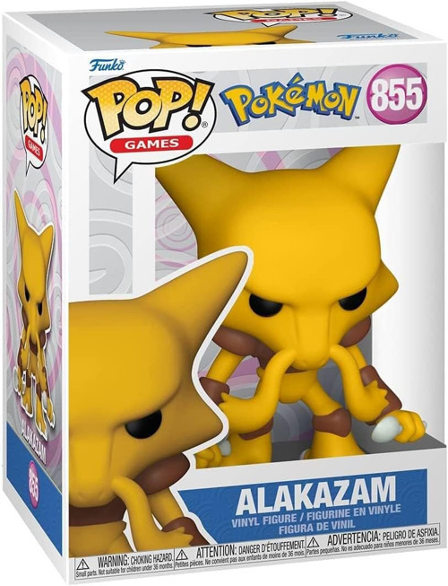 855 Games: Pokemon - Alakazam