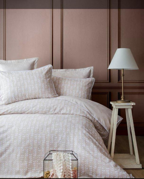 Home Çift Kişilik Krep Nevresim Takımı Nancy Bej AP53T20211292