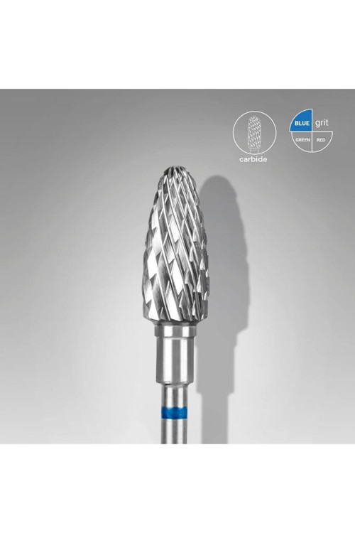 Sert Alaşım Mısır Freze, Mavi, Çap 6 Mm / Çalışma Kısmı 14 Mm FT90B060/14