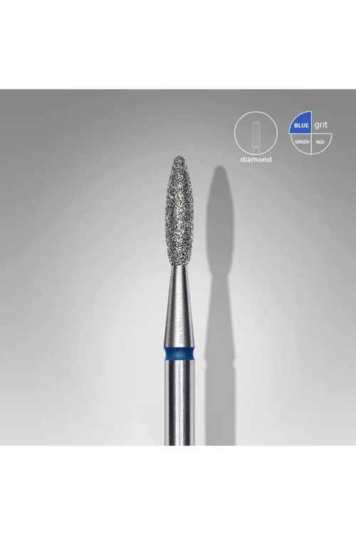 Elmas Alev Freze, Mavi, Çap 2,1 Mm, Çalışma Kısmı 8 Mm FA10B021/8