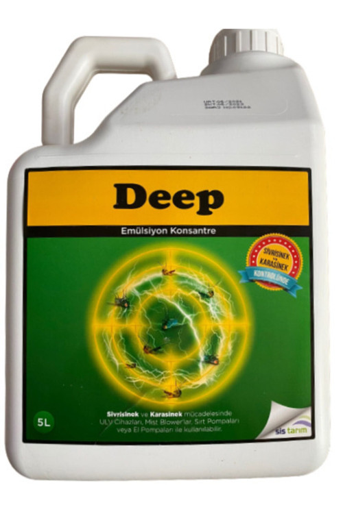 Deep Ec Kokulu Haşere Öldürücü KENE HAMAMBÖCEĞİ KARASİNEK SİVRİSİNEK | 5 Litre
