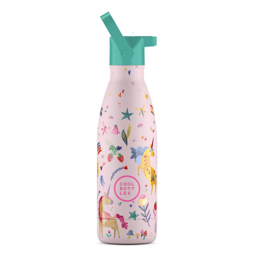 s The Kids Bottle Funny Unicorns Pipetli Termos Suluk 350 ML