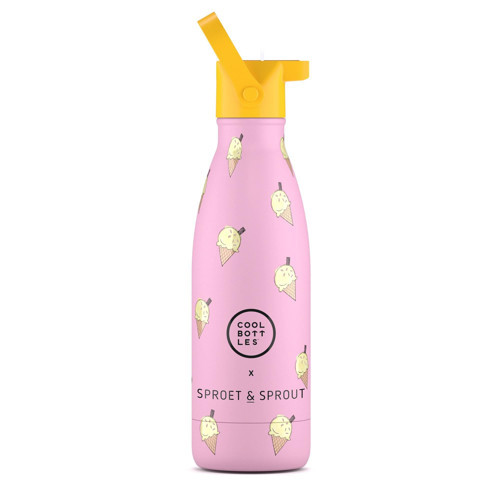 s The Kids Bottle Pink Scoop Pipetli Termos Suluk 350 ML