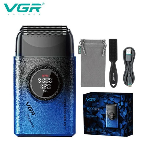 V-377 Profesyonel Metal Gövde Şarjlı Saç Sakal Kesme Tıraş Makinesi