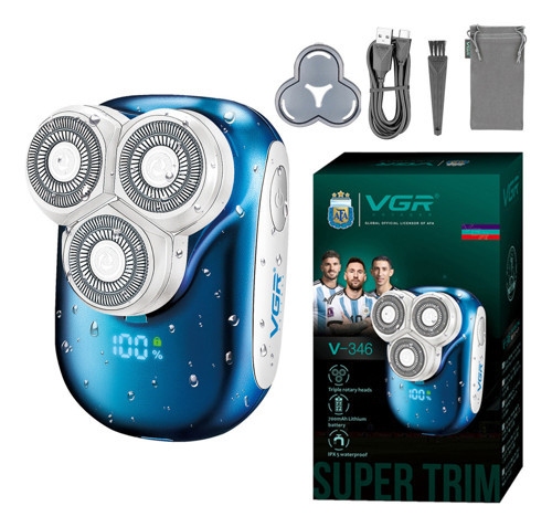 V-346 Mini Seyahat Tıraş Makinesi IPX5 Islak Kuru Shaver