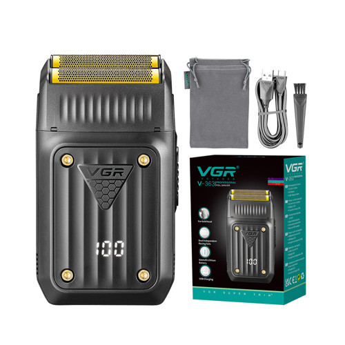 V-363 Çift Titanyum Folyo Sakal Tıraş Makinesi 8000 RPM Shaver