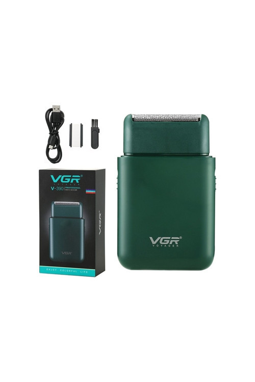 V-390 Profesyonel Sakal Tıraş Makinesi Şarjlı Mini Shaver - Sinekkaydı Sıfırlama