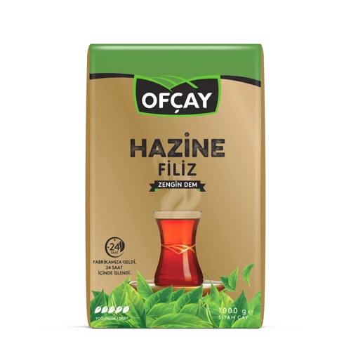 Hazine Dökme Siyah Çay 1000gr X 6 Adet