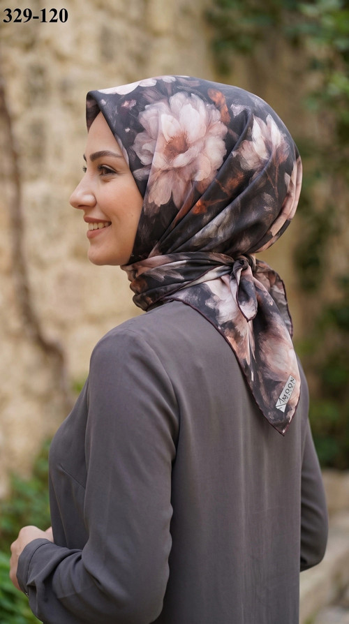 Soft Pamuk Eşarp (Siyah) 329-120