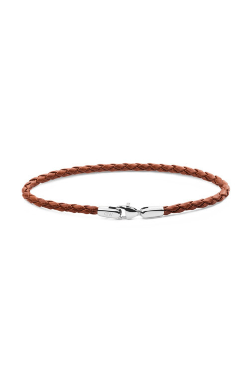Daniel Braided Leather Bracelet St Mawes 3.0 175mm S DW00401753 Bileklik