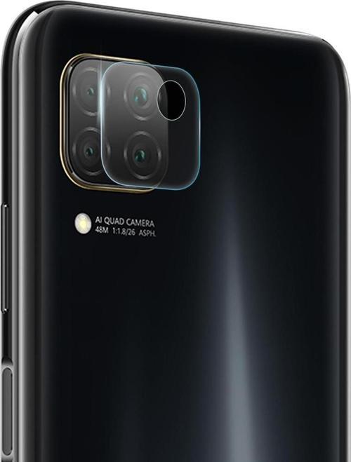 Huawei P40 Lite Kamera Lens Koruyucu 3D Cam Şeffaf