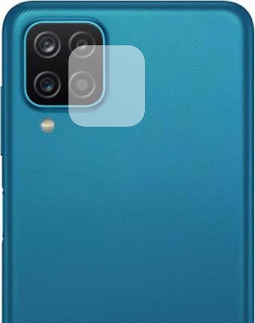 Samsung Galaxy A12 Kamera Lens Koruyucu Nano Cam Şeffaf Tam Kaplama