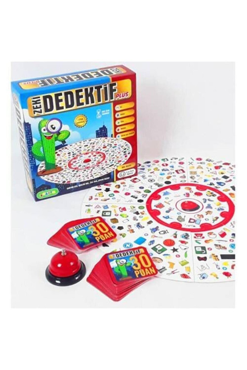 Dedektif Oyunu Zeka Oyunu Görsel Hafıza Oyunu Eğitici Oyuncak