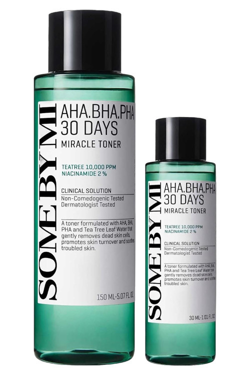 AHA BHA PHA 30 Days Miracle Toner Yatıştırıcı Yüz Toniği 150ML + 30ML