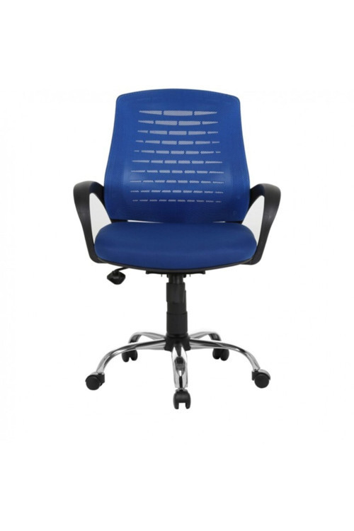 Panorama Mavi Bilgisayar Sandalyesi Ofis Büro Koltuğu