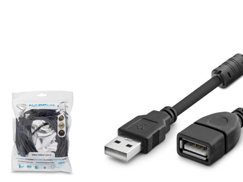 Usb Uzatma Kablosu 5 M - Si̇yah HDX7521
