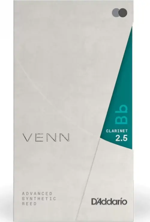 D'addario Woodwinds Venn G2 Sentetik Bb Klarnet Kamışı No:2,5