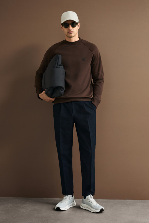 Blake Erkek Sweatshirt Kahverengi