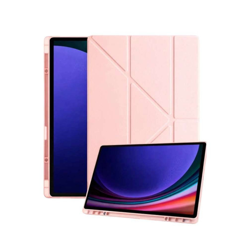 Galaxy Tab A11 Kalemlikli Mars Tablet Kılıfı - Rose