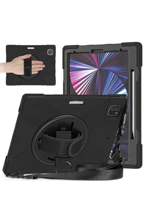 iPad Pro 12.9 (2020) Kılıf Amazing Tablet Kapak - Siyah