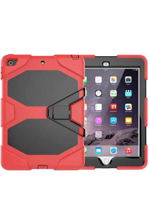 iPad 5 Air 9.7 Kılıf Griffin Tablet Kapak - Kırmızı