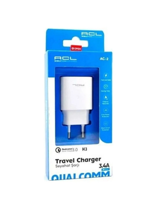 H3 3.4A 18Watt Q.C 3.0 Şarj Başlığı