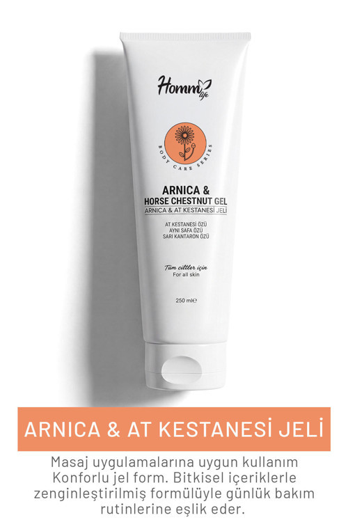 Arnica Ve At Kestanesi Özlü Masaj Jeli 250 Ml