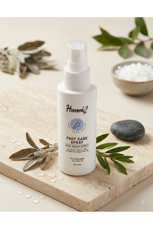 Ürea & Çağ Ağacı Yağlı Ayak Bakım Spreyi Ferahlatıcı Bakım 100 Ml