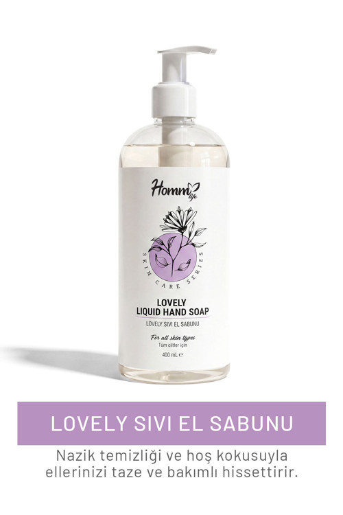Lovely Çiçeksi Ve Tatlı Kokulu Sıvı El Sabunu 400 Ml