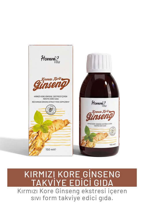 Kırmızı Kore Ginseng Takviye Edici Gıda 150 Ml