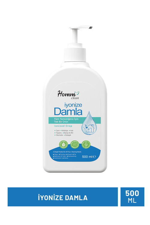 Çok Amaçlı Konsantre Yüzey Temizleyici İyonize Damla 500 Ml