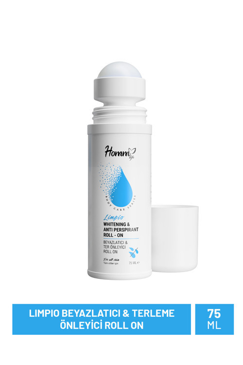 Limpio Fresh & Çiçeksi Kokulu Beyazlatıcı Etkili Ter Önleyici Roll-On Arbutin, Niacinamide Ve C Vitamini 75 Ml