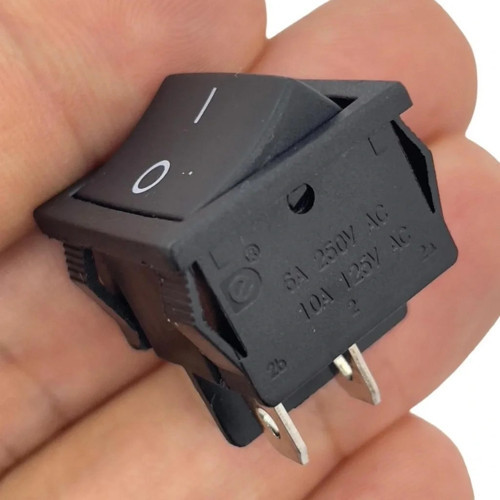 IC-128 Orta Boy Işıksız Anahtar Yaylı Off-Mom 4P