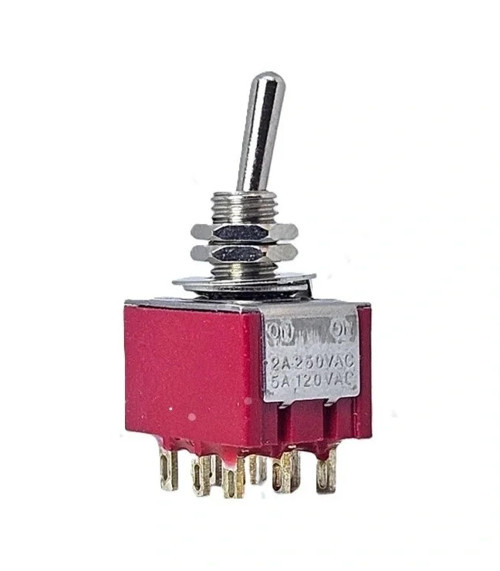 IC-148A Toggle Switch On-Off 9P Ø6mm MTS-302