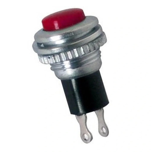 IC-179 Buton Ø10mm DS-316 Kırmızı