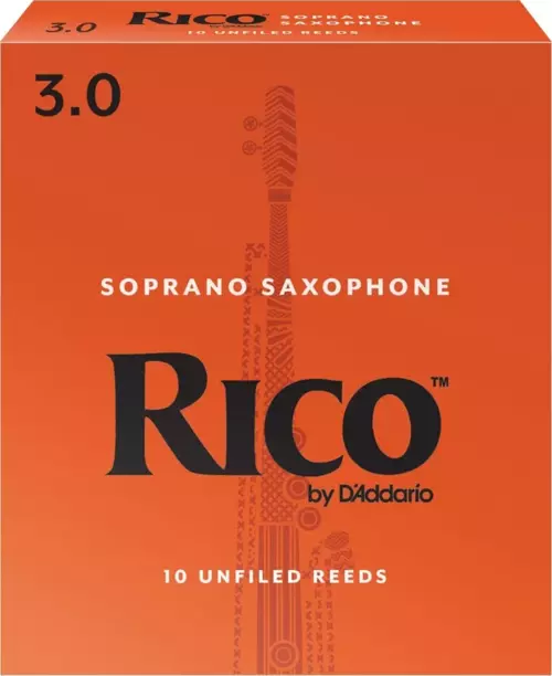 D'addario Woodwinds Rico Rıa1030 Soprano Saksafon Kamışı No:3