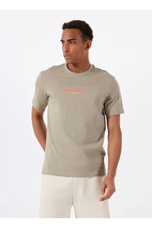 Only&Sons ONSFARUK REG SS TEE CS Bej Erkek T-Shirt 22035585