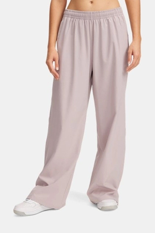 UA Rival Wide Leg Pant Gri Kadın Eşofman Alt 1386453-009