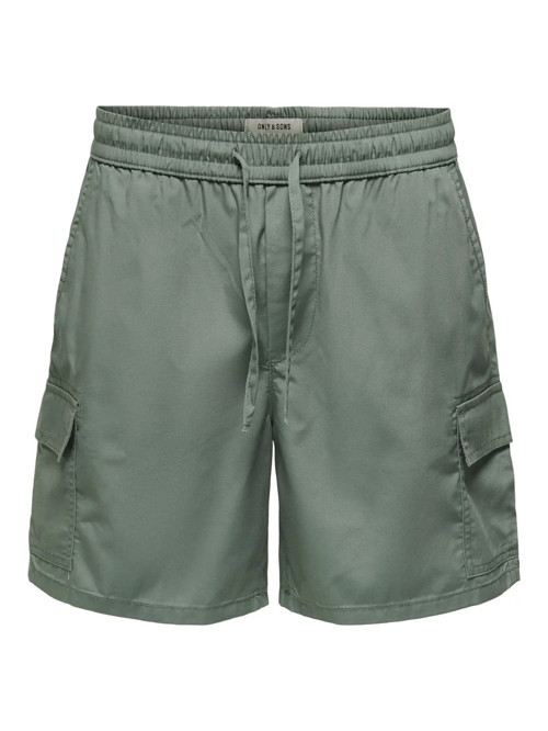 Only&Sons ONSKAL CARGO 0287 SHORTS Yeşil Erkek Şort 22033342