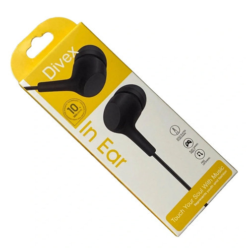 Aux Stereo Kulakiçi Kulaklık Siyah DH-270