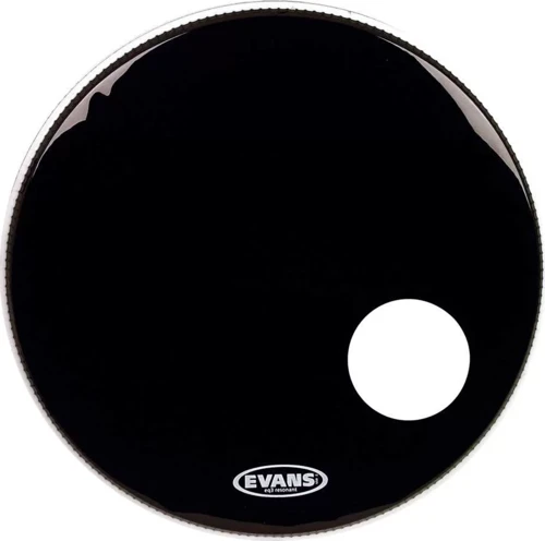 Bd22rb Deri 22 EQ3 Resonant Siyah Kick Ön Delikli Tek Kat