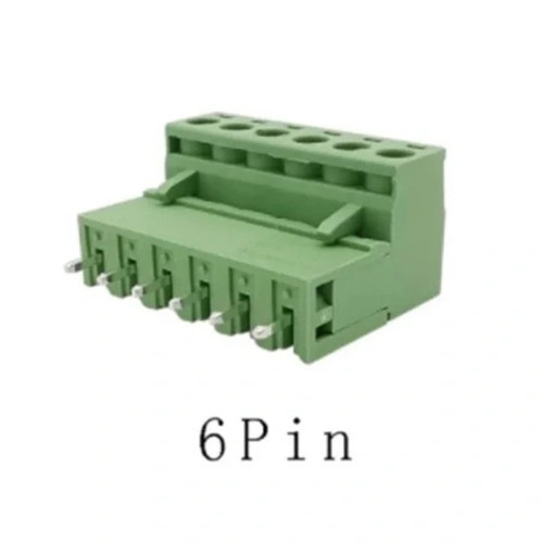 6 Pin 5.08mm Geçmeli 180C Takım Klemens