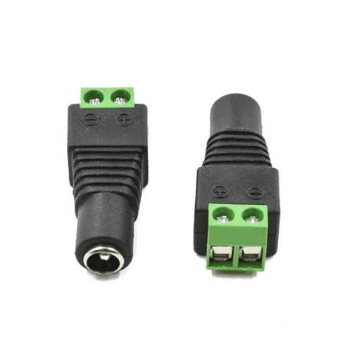 IC-254D Klemens Girişli Dişi DC Barrel Jack 2.1mm