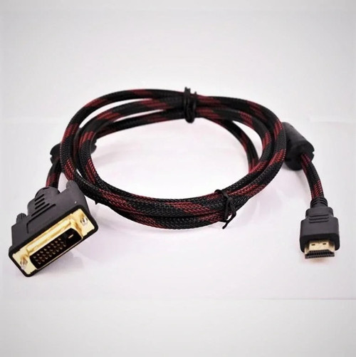 DVI-D (24+1 - Dual Link) to HDMI Çevirici Dönüştürücü 1.5m