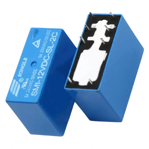 SMI-12VDC-SL-2C 5A 12V 8 Pin Çift Kontak (HLS3)