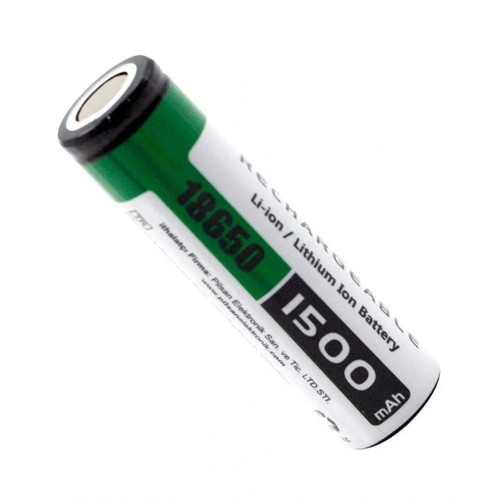 18650 1500mAh 3.7V Şarj Edilebilir Li-ion Pil