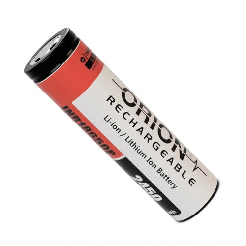 18650p 3.7V 2450mAh 12C Şarj Edilebilir Li-ion Pil