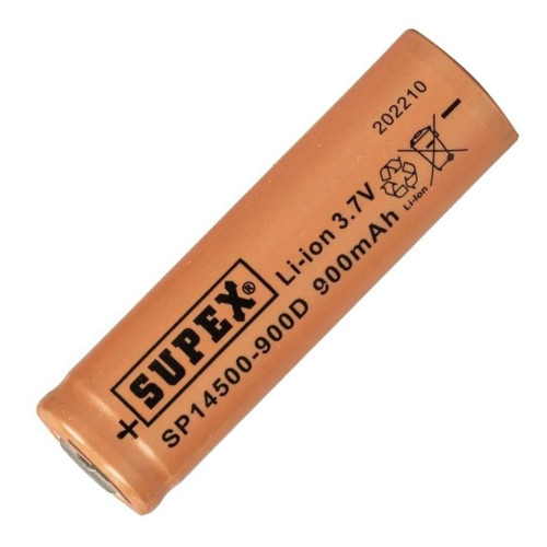 14500 3.7V 900mAh Li-ion Şarjlı Pil (Başsız)