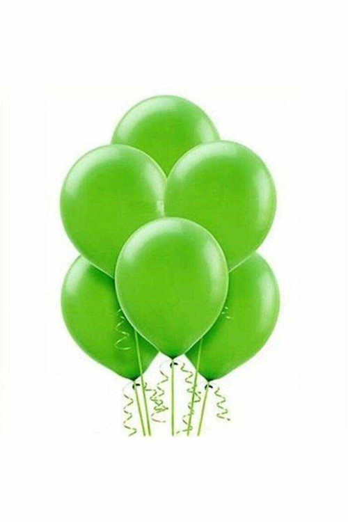 Metalik Yeşil Balon 90 Adet 12 İnc Lateks Balon