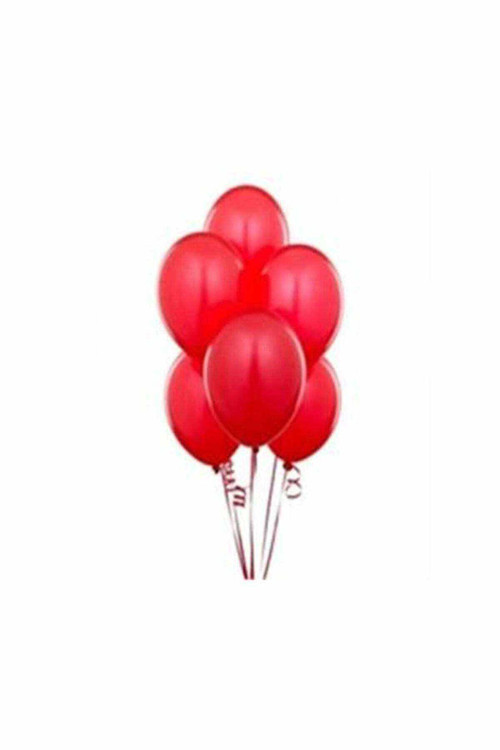 Metalik Kırmızı Balon 20 Adet 12 İnc Lateks Balon